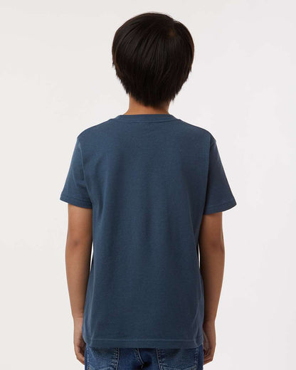 Tultex Youth Fine Jersey T-Shirt 235 #colormdl_Indigo