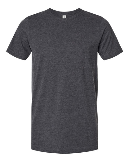 Tultex Combed CVC T-Shirt 602CVC #color_Heather Dark Grey