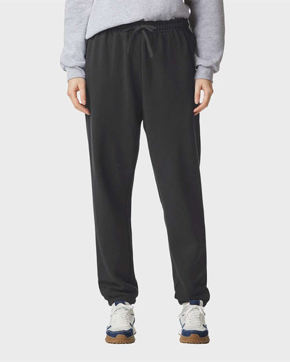 American Apparel Unisex ReFlex Fleece Sweatpants RF491 #colormdl_Black