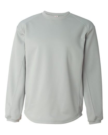 Badger BT5 Performance Fleece Sweatshirt 1453 #color_Silver