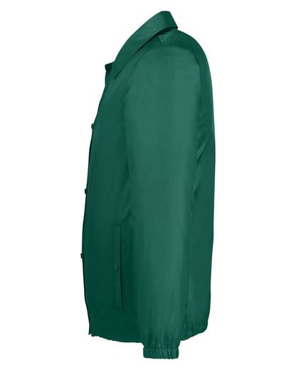 Team 365 Unisex Zone Protect Coaches Jacket TT75 #color_Sport Forest