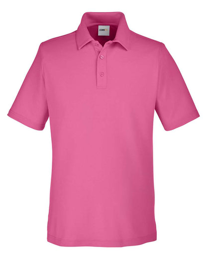 CORE365 Men's Fusion ChromaSoft™ Pique Polo CE112 #color_Charity Pink