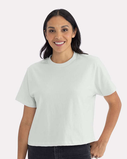 Next Level Women's Heavyweight Boxy T-Shirt 7610 #colormdl_Bone