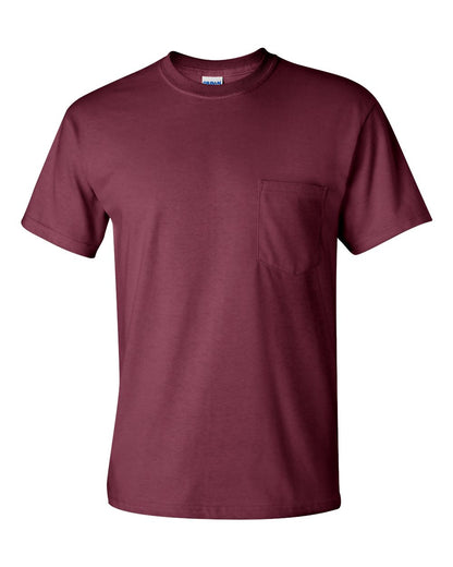 Gildan Unisex Ultra Cotton® Pocket T-Shirt 2300 #color_Maroon
