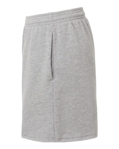 BELLA + CANVAS Women's Cutoff Fleece Shorts 3787 #color_Athletic Heather