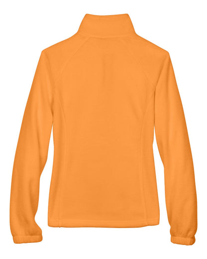 Harriton Women's Full-Zip Fleece M990W #color_Safety Orange
