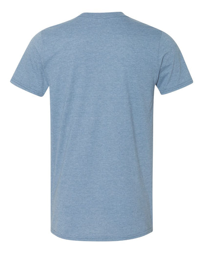 Gildan Unisex Softstyle® T-Shirt 64000 #color_Heather Indigo