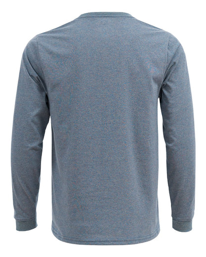 Recover Unisex Eco Long Sleeve T-Shirt EC102 #color_Blue Rainbow