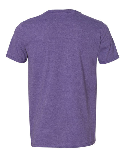 Gildan Unisex Softstyle® V-Neck T-Shirt 64V00 #color_Heather Purple