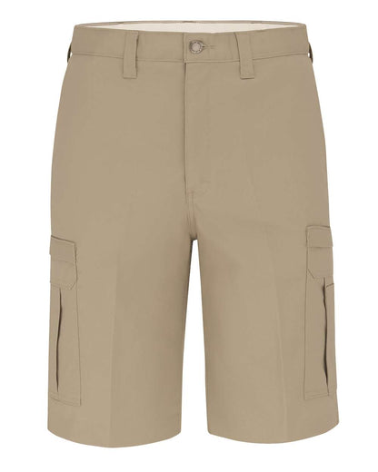 Dickies Men's Extended Sizes Premium 11" Industrial Cargo Shorts LR42EXT #color_Desert Sand