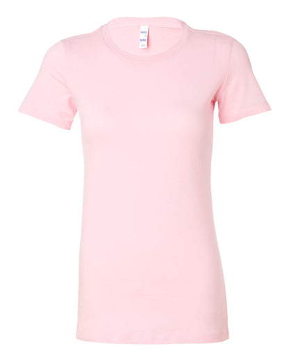 BELLA + CANVAS Women's Slim Fit Tee 6004 #color_Pink