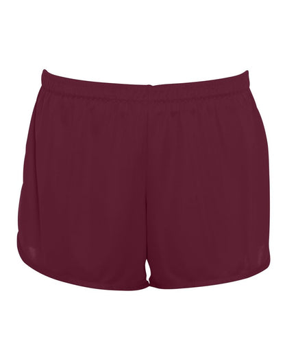 Augusta Sportswear Women's Accelerate Shorts 357 #color_Maroon