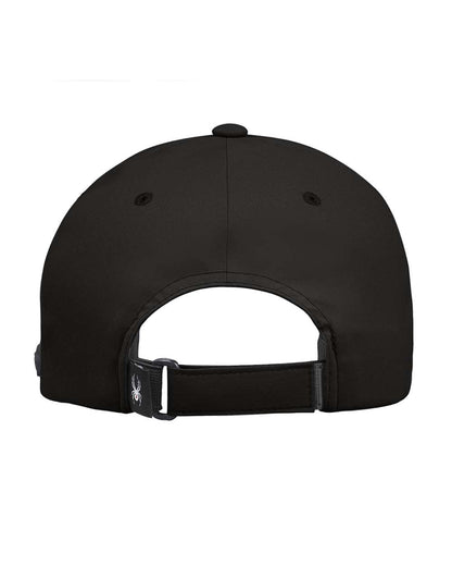 Spyder Resystr Flexfit Snapback Cap S18034 #color_Black