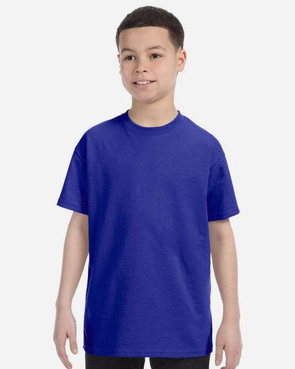 Gildan Youth Heavy Cotton™ T-Shirt 5000B #colormdl_Cobalt