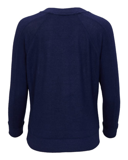 Boxercraft Women's Cuddle V-Neck Pullover BW1201 #color_Navy