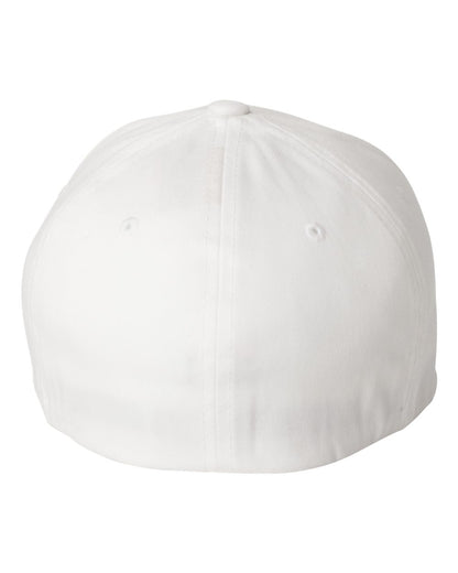 Flexfit V-Flexfit® Cotton Twill Cap 5001 #color_White