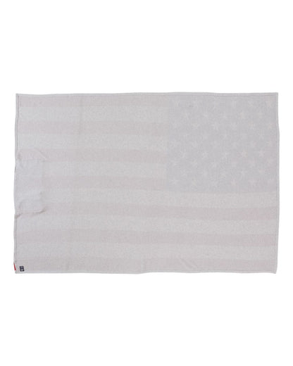 J. America Triblend Fleece Blanket 8852 #color_Stars &amp; Stripes Triblend