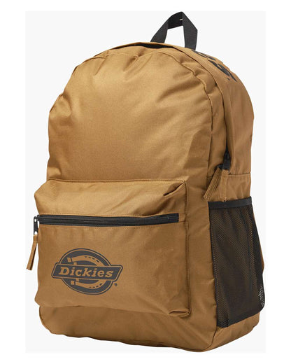 Dickies 23L Basic Double Logo Backpack DZ22B #color_Brown Duck