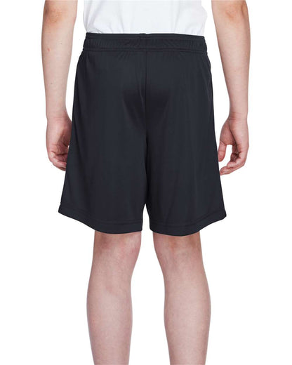 Team 365 Youth Zone Performance Shorts TT11SHY #colormdl_Black