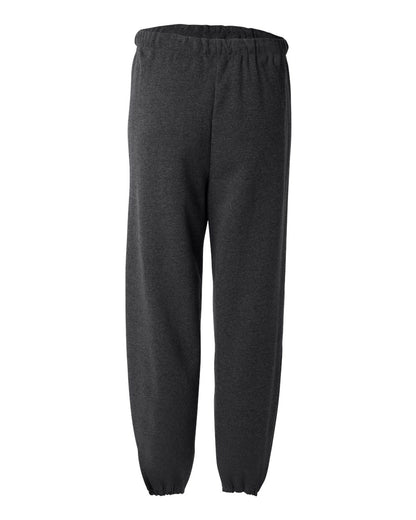 JERZEES Unisex NuBlend® Sweatpants 973MR #color_Black Heather