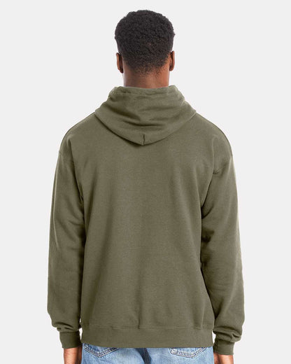 Hanes Unisex Perfect Sweats Hooded Sweatshirt RS170 #colormdl_Fatigue Green