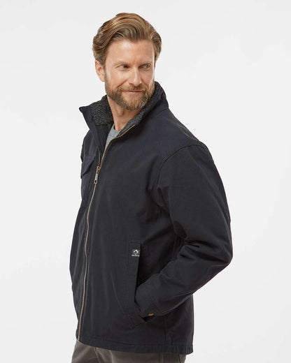 DRI DUCK Endeavor Canyon Cloth™ Canvas Jacket with Sherpa Lining 5037 #colormdl_Black