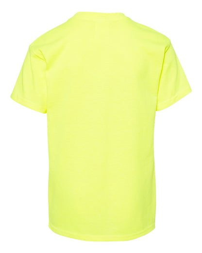 Hanes Youth EcoSmart® T-Shirt 5370 #color_Safety Green
