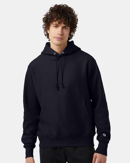 Champion Unisex Reverse Weave® Hooded Sweatshirt S101 #colormdl_Navy