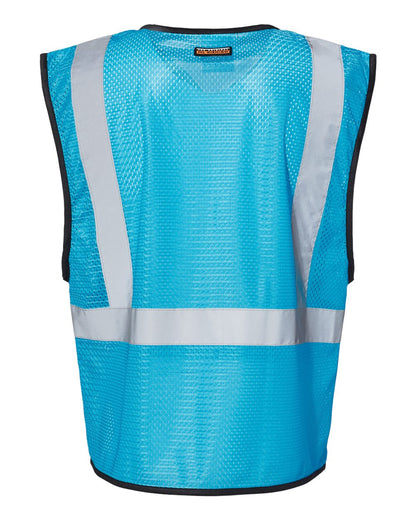 Kishigo Unisex EV Series® Enhanced Visibility Non-ANSI Vest B120-131 #color_Electric Blue - B130