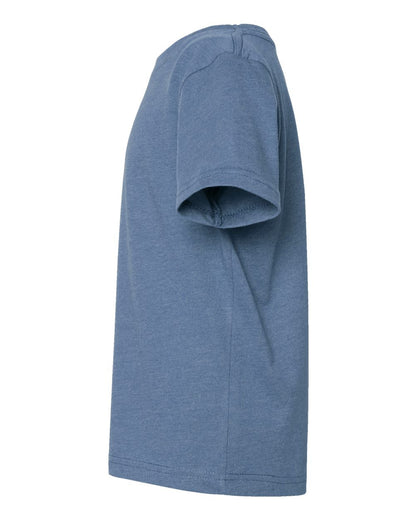 Rabbit Skins Toddler Fine Jersey Tee 3321 #color_Vintage Indigo