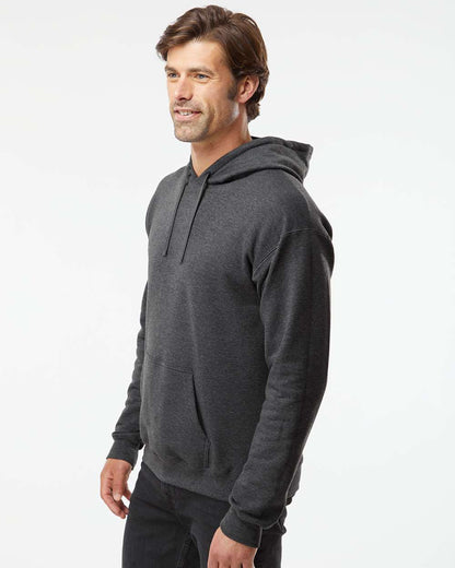 Hanes Unisex Perfect Sweats Hooded Sweatshirt RS170 #colormdl_Charcoal Heather