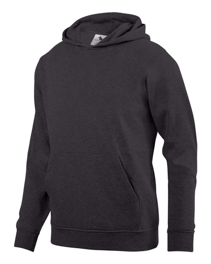 Augusta Sportswear Youth 60/40 Fleece Hoodie 5415 #color_Carbon Heather