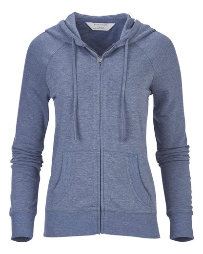 Boxercraft Women's Dream Fleece Full-Zip Hooded Sweatshirt BW5201 #color_Indigo Heather