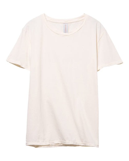 Alternative Heritage Garment Dyed Distressed Tee 4850 #color_Vintage White