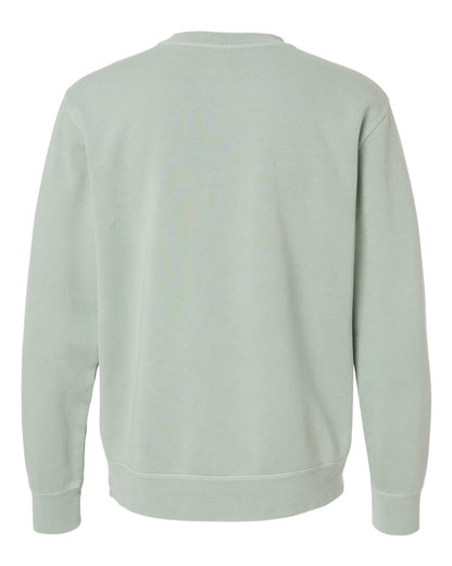 Independent Trading Co. Midweight Pigment-Dyed Crewneck Sweatshirt PRM3500 #color_Pigment Sage