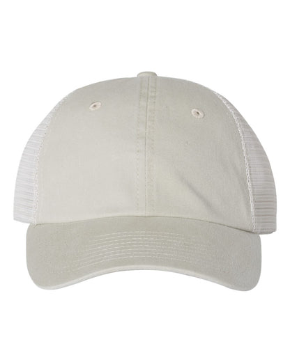 Valucap Pigment-Dyed Trucker Cap SP510 #color_Stone/ Stone