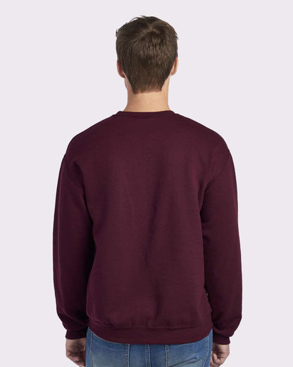 JERZEES Unisex NuBlend® Crewneck Sweatshirt 562MR #colormdl_Maroon