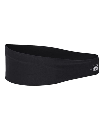 Badger Wide Headband 0301 #color_Black