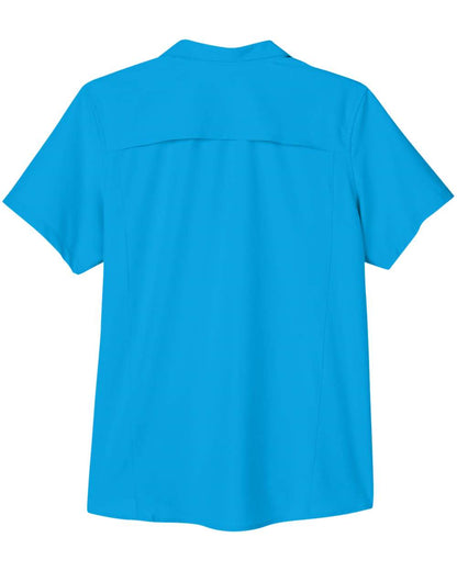 CORE365 Women's Ultra UVP® Marina Shirt CE510W #color_Electric Blue
