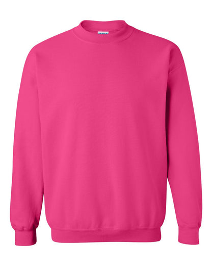 Gildan Unisex Heavy Blend™ Crewneck Sweatshirt 18000 #color_Heliconia