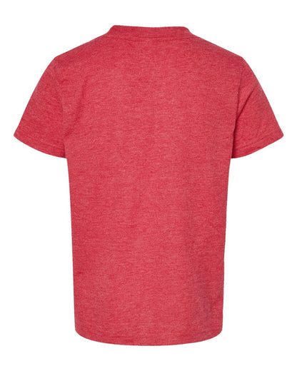 Tultex Youth Fine Jersey T-Shirt 235 #color_Heather Red