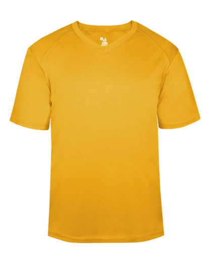 Badger B-Core V-Neck T-Shirt 4124 #color_Gold