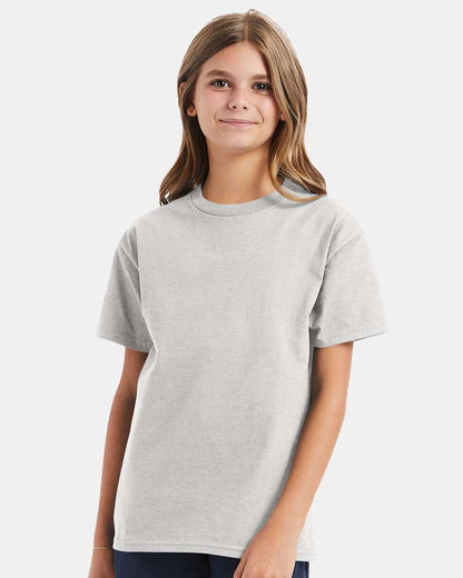 Hanes Authentic Youth T-Shirt 5450 #colormdl_Ash