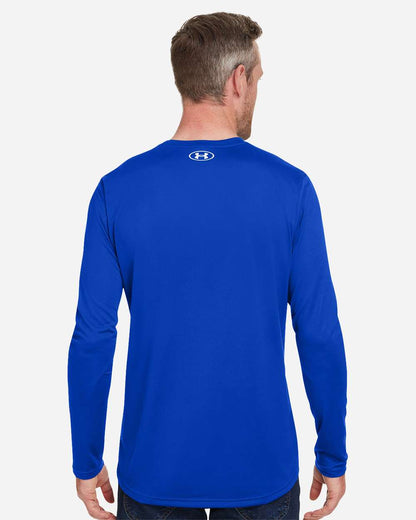 Under Armour Men's Team Tech™ Long Sleeve T-Shirt 1376843 #colormdl_Royal/ White