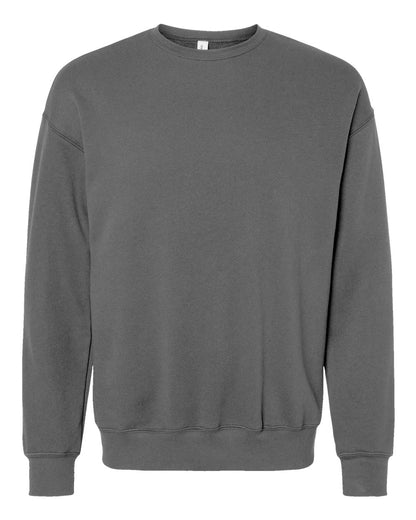 BELLA + CANVAS Sponge Fleece Drop Shoulder Crewneck Sweatshirt 3945 #color_Asphalt