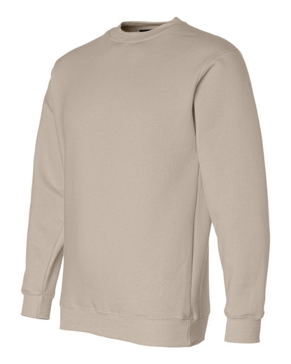 Bayside USA-Made Crewneck Sweatshirt 1102 #color_Sand