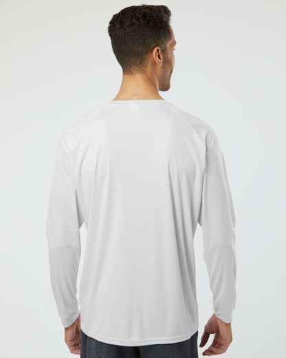 Paragon Unisex Long Islander Performance Long Sleeve T-Shirt 210 #colormdl_Aluminum