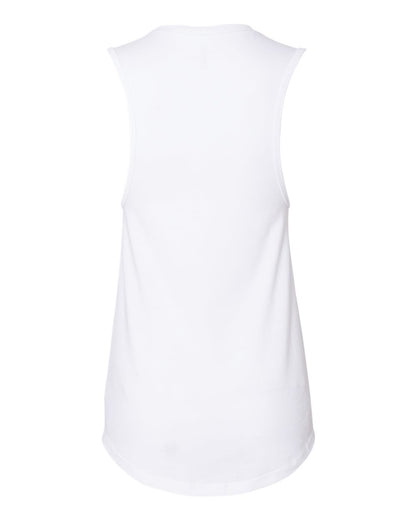 BELLA + CANVAS Women's Jersey Muscle Tank 6003 #color_White