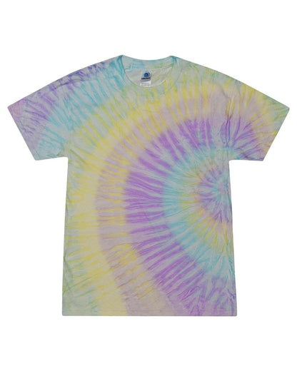 Colortone Youth Multi-Color Tie-Dyed T-Shirt CD1000Y #color_Mystique
