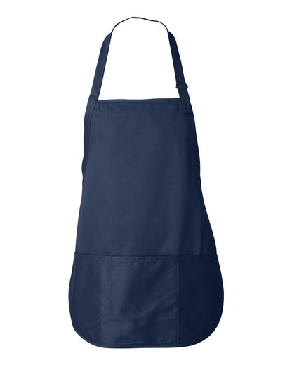 Liberty Bags Adjustable Neck Strap Apron 5507 #color_Navy